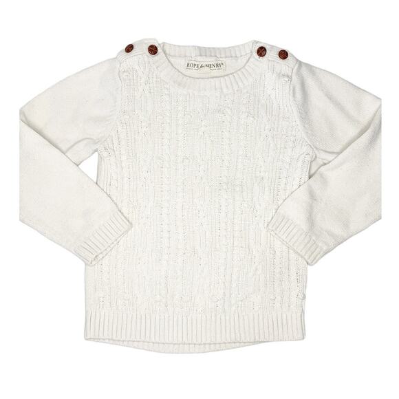 Hope and Henry Cable Knit Sweater Size XS (4) - Picture 1 of 6